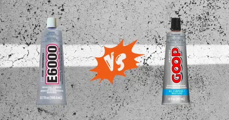Goop Glue vs E6000