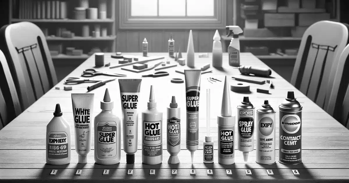 What Are the 6 Most Common Types of Adhesives